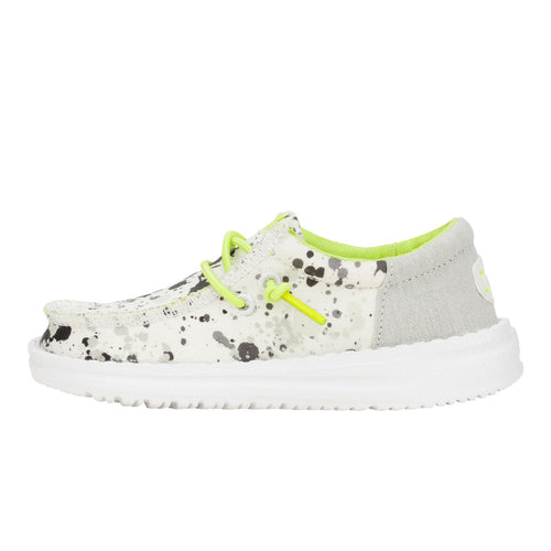 Wally Funk Toddler Splatter - White/Multi - 1