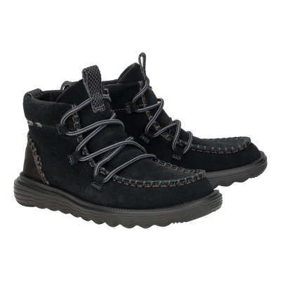 Reyes Suede - Black/Black