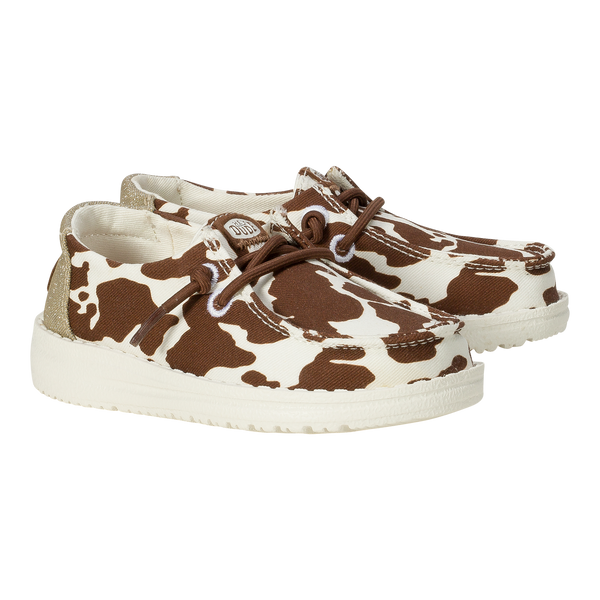 Wendy Toddler Cowgirl Sparkle - Brown/White