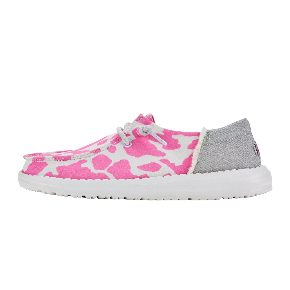 Wendy Funk Cowgirl Bling - Pink Cow/Silver - 1