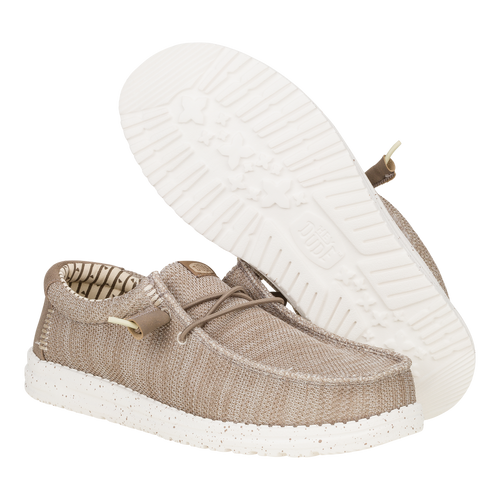 Wally Stretch Sox Wide - Tan - 5