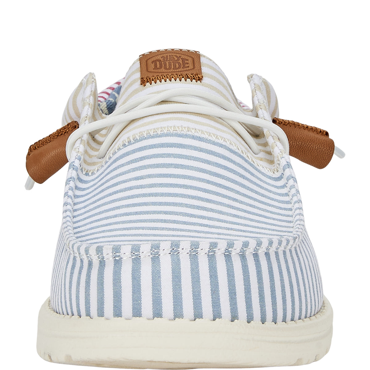 Wally Tri Seersucker - Blue/Red