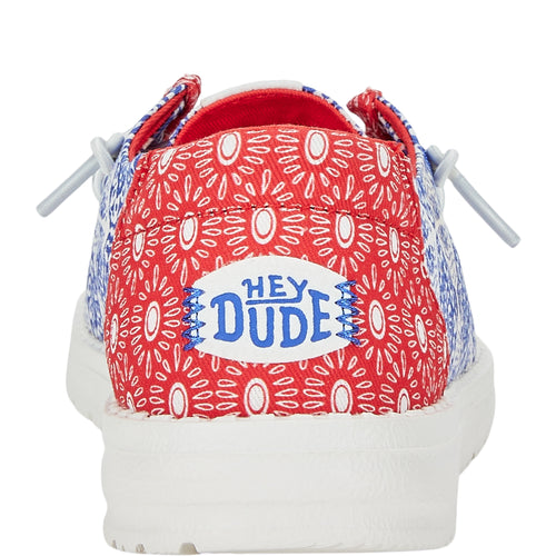 Wendy Americana Bandana - Red/Blue - 3