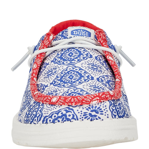 Wendy Americana Bandana - Red/Blue - 2