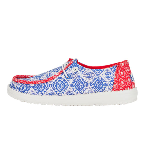 Wendy Americana Bandana - Red/Blue - 1