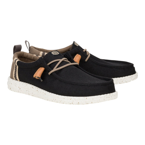 Wally Craft Linen - Black/Walnut - 2
