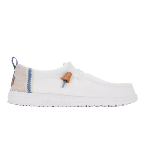 Wally Craft Linen - White/Stone Grey - 9