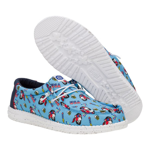 Wally Americana Party - Vista Blue/Multi - 3