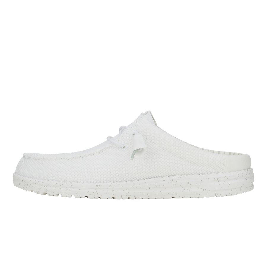 Wally Slip Stretch Sox - White - 1