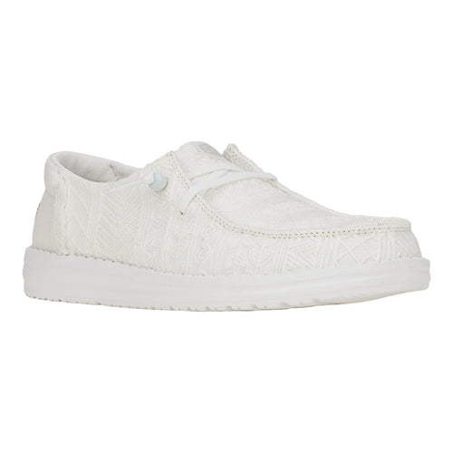 Wendy Crochet Lace - White - 8