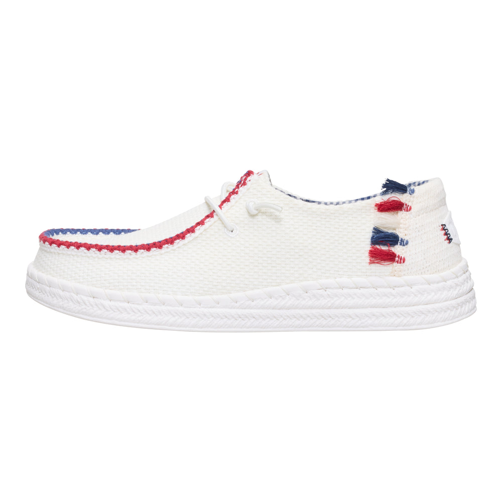 Wendy Espadrille Americana - White - 1