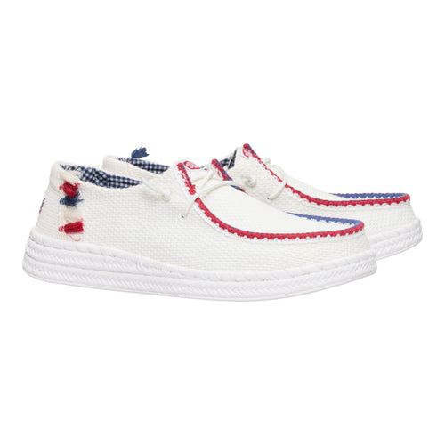 Wendy Espadrille Americana - White - 2