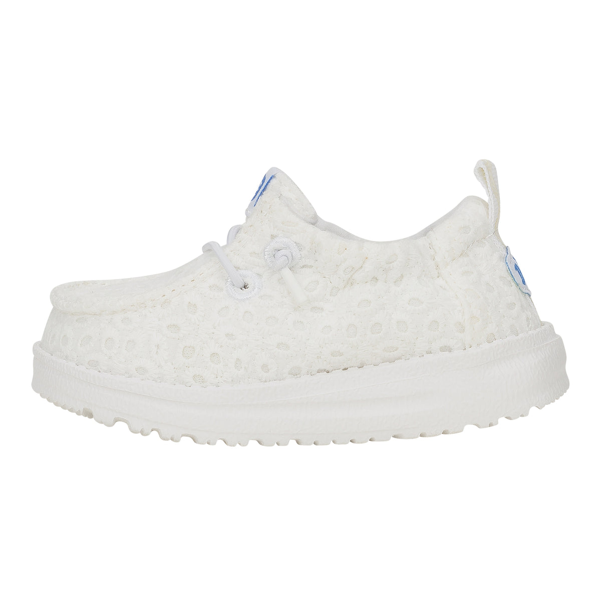 LilDudes Slip On Prints - White