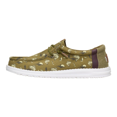 Wally Bass - Burnt Olive/Dark Olive - 1