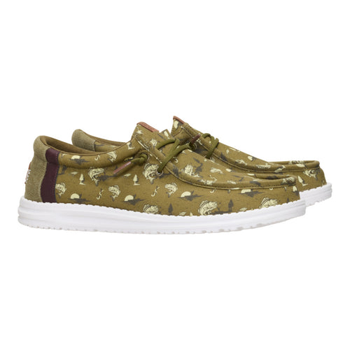 Wally Bass - Burnt Olive/Dark Olive - 2