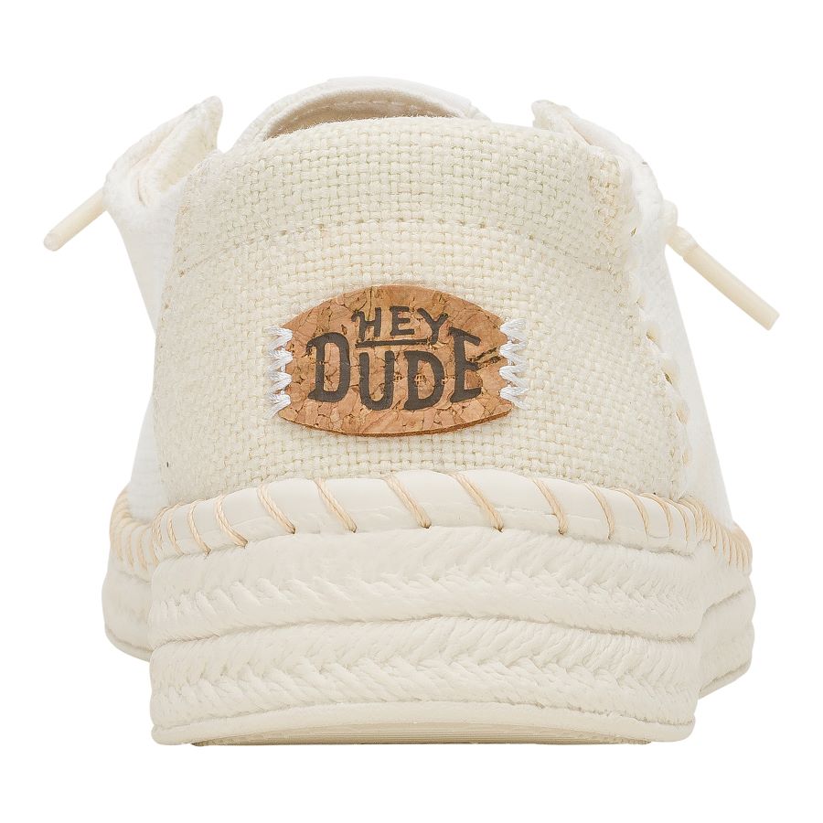 Wendy Espadrille Woven - White