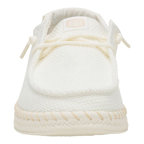 Wendy Espadrille Woven - White - 5