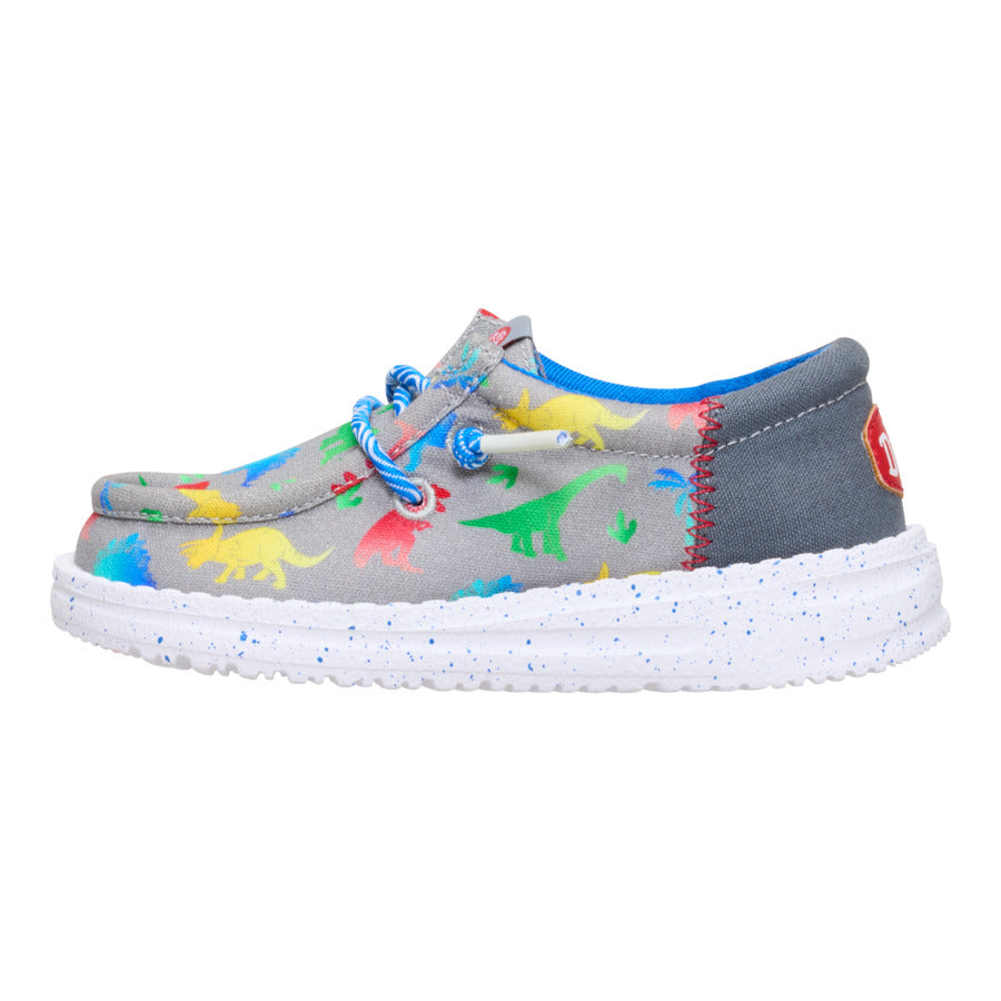 Wally Funk Toddler Dinomite - Dino Grey/Multi