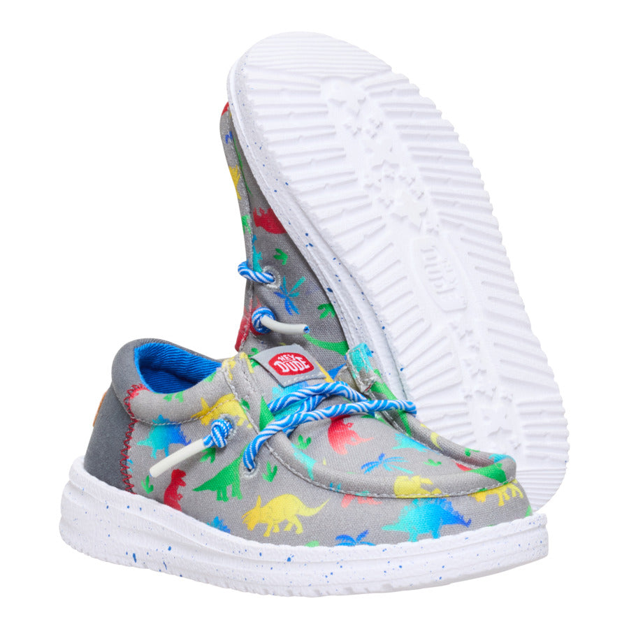 Wally Funk Toddler Dinomite - Dino Grey/Multi