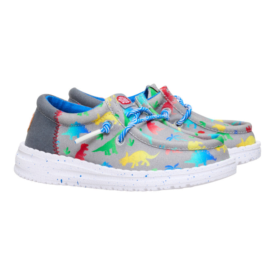 Wally Funk Toddler Dinomite - Dino Grey/Multi