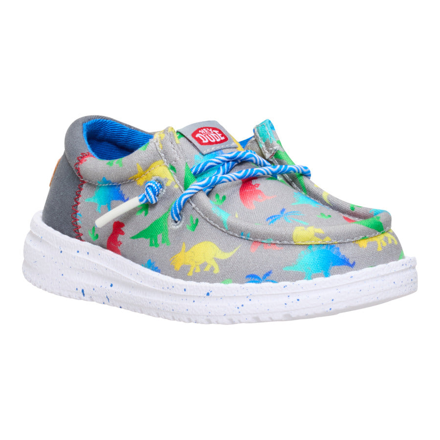 Wally Funk Toddler Dinomite - Dino Grey/Multi