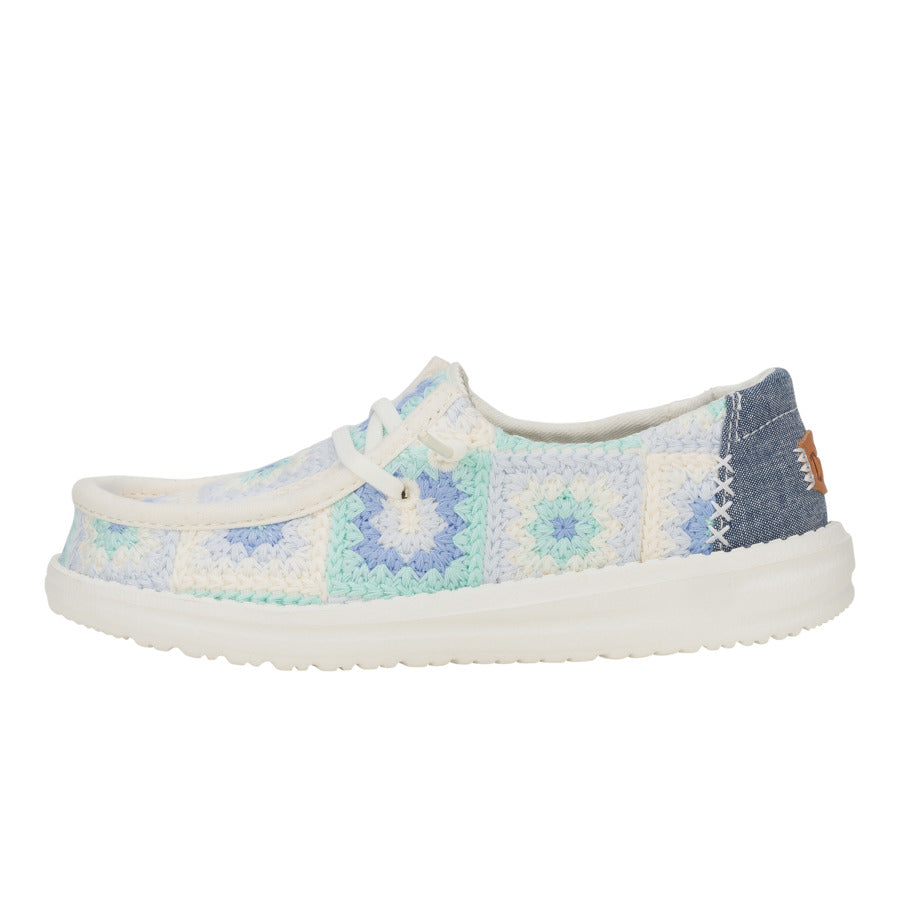 Wendy Youth Cottage Crochet - Bay Blue/Multi - 1