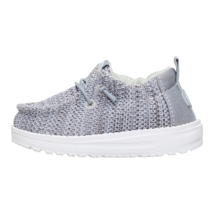 LilDude Slip On Core - Grey/White - 1