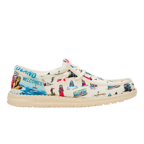 Wally Funk Jaws - Cream/Multi - 11