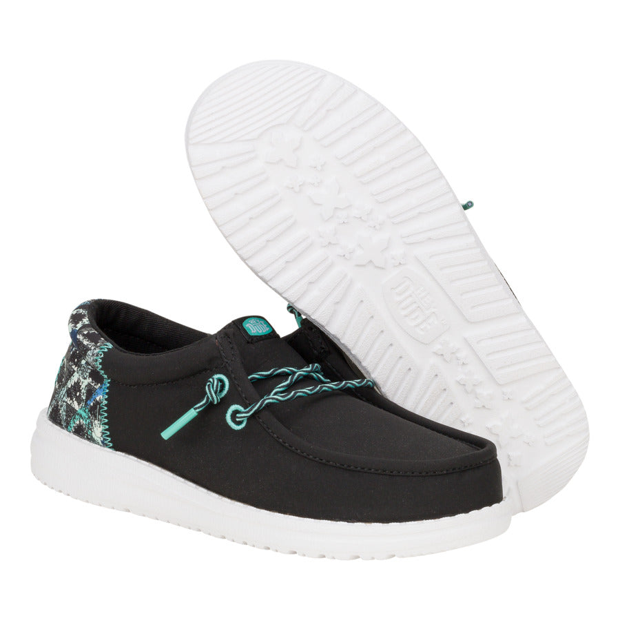 Wally Funk Youth Sharks - Black/Multi