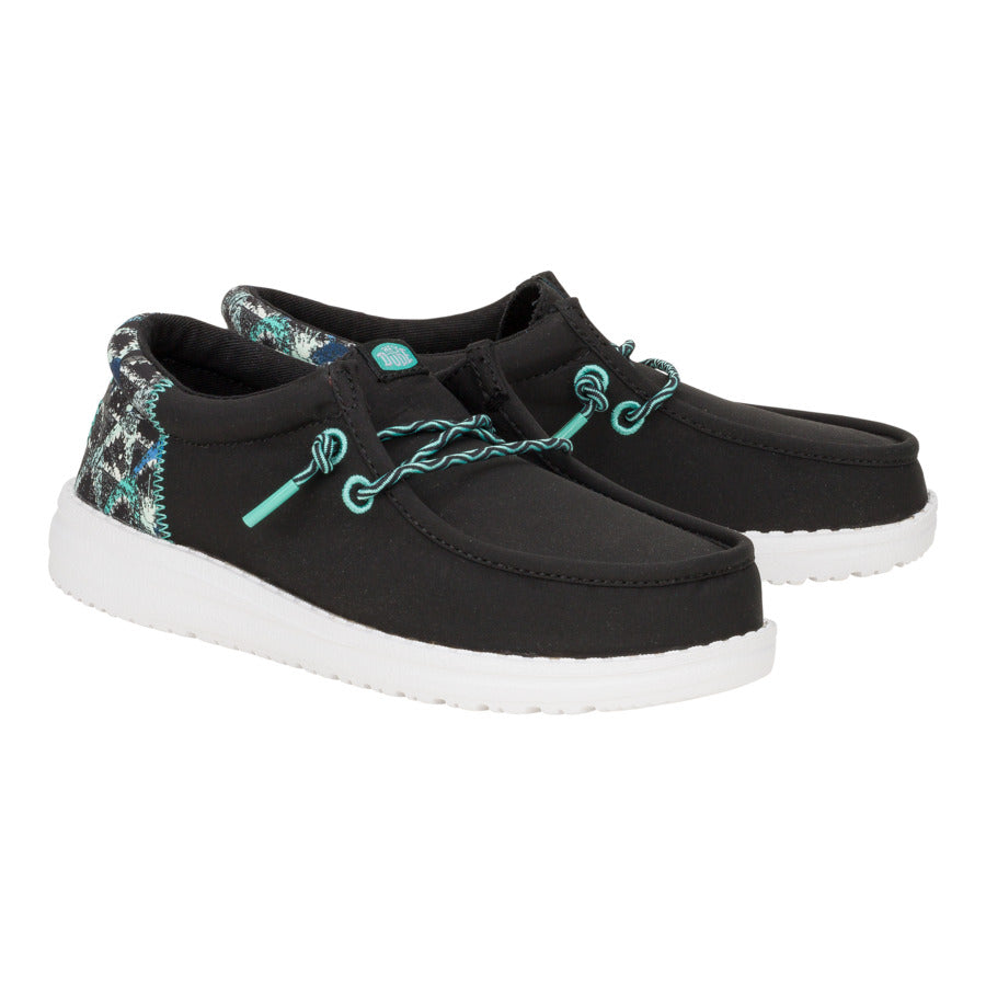 Wally Funk Youth Sharks - Black/Multi