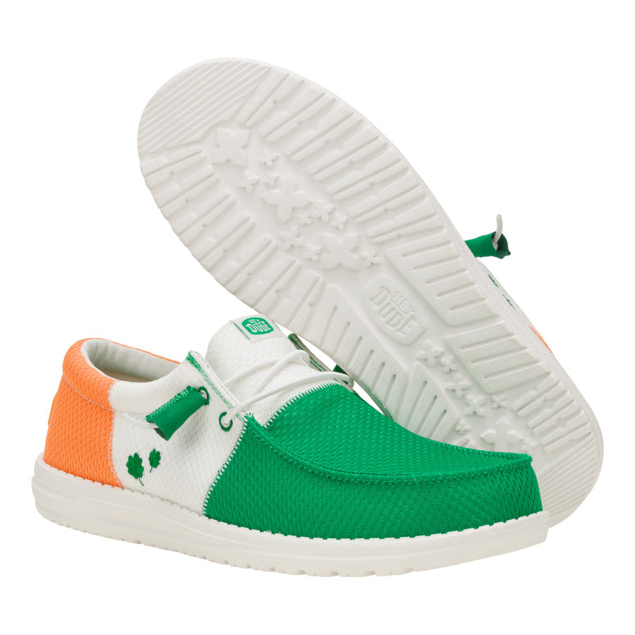 Wally Tri St. Patrick's Day - Green/White/Orange