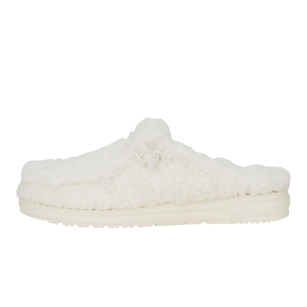 Wendy Slipper - Cozy Egret - 1
