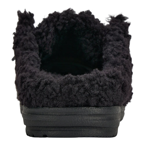Wally Slipper - Cozy Black/Black - 5