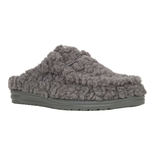 Wally Slipper - Cozy Granite Grey - 9