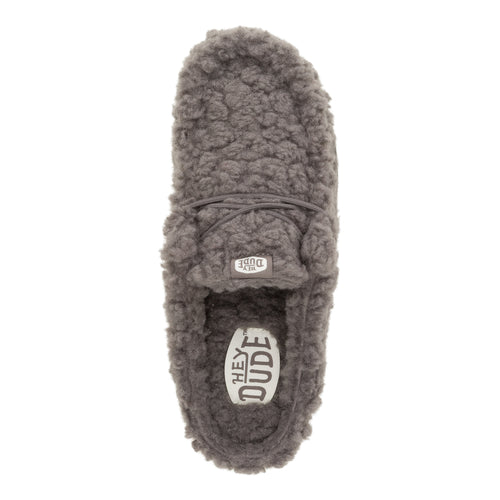 Wally Slipper - Cozy Granite Grey - 8