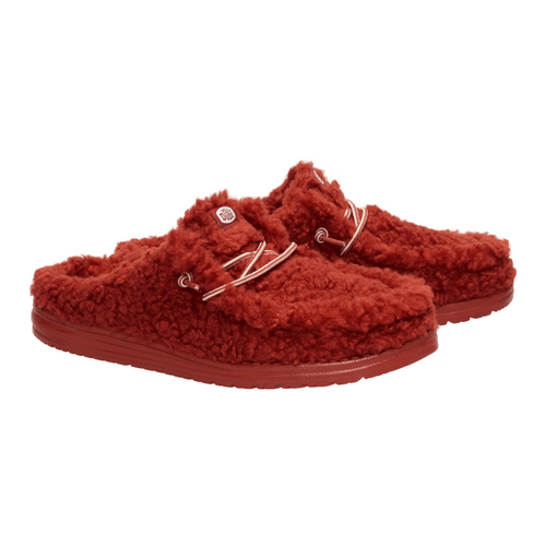 Wally Slipper - Burnt Red - 2