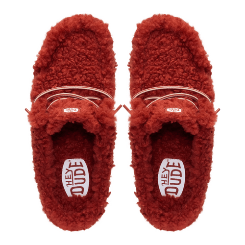 Wally Slipper - Burnt Red - 6