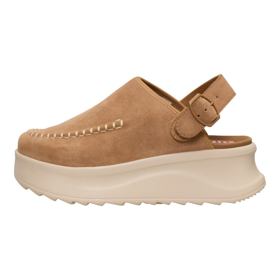 Delray Clog Suede - Tan - 1