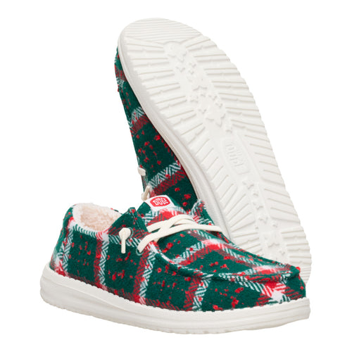 Wendy Confetti Plaid Cozy - Red/Green/Multi - 4