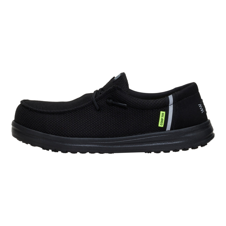 Wendy Work Comp Toe - Black/Black - 1