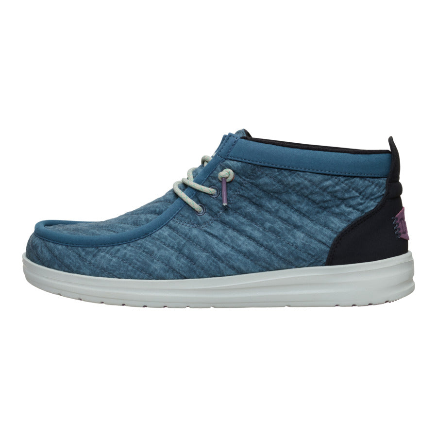 Wally Mid Gripr Washed Quilt - Stormy Blue/Multi - 1