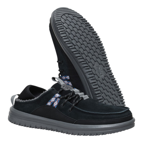 Bradley Blipper Suede - Black/Smoke Grey - 3