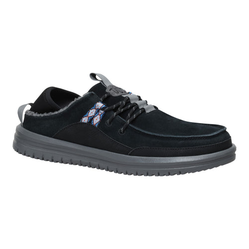 Bradley Blipper Suede - Black/Smoke Grey - 8