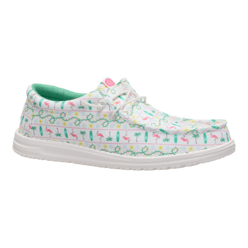 Wally Beachmas - White/Multi - 8