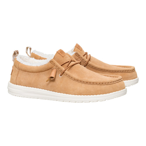 Wally Suede Shearling - Lion Orange/Multi - 2