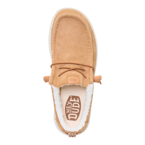 Wally Suede Shearling - Lion Orange/Multi - 6