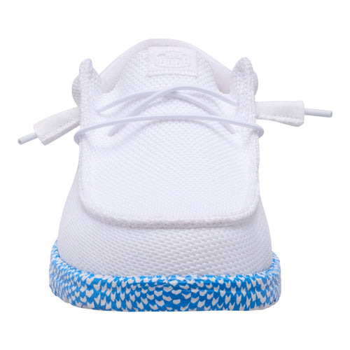 Wally Funk Warped Geo - White/Brilliant Blue - 4