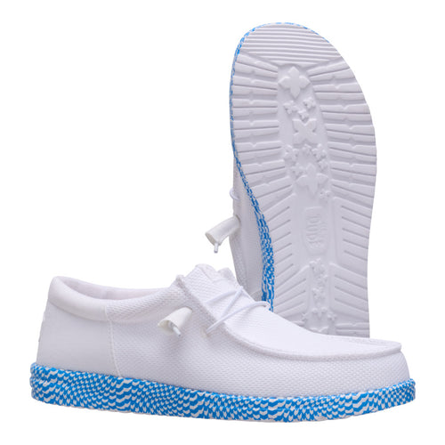Wally Funk Warped Geo - White/Brilliant Blue - 3