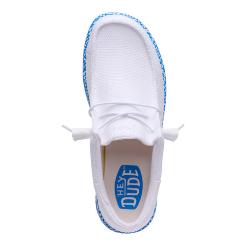 Wally Funk Warped Geo - White/Brilliant Blue - 6