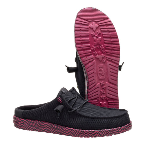 Wally Slip Warped Geo - Black/Fig Purple - 3